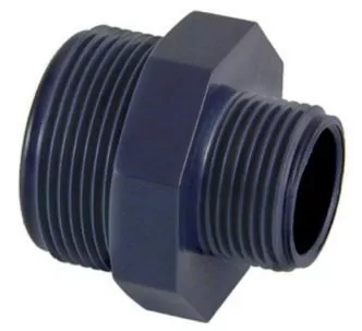 Cepex PVC-U threaded reducing coupling 1¼” x 1”