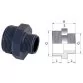 Cepex PVC-U threaded reducing coupling 1¼” x ¾” Photo №2