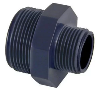 Cepex PVC-U threaded reducing coupling 1¼” x ¾”