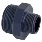 Cepex PVC-U threaded reducing coupling 4” x 2” Photo №1