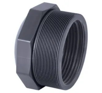 Cepex PVC-U socket cap with male and female thread MT 1¼” X FT x 1''