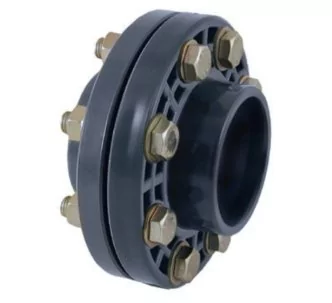 Cepex PVC-U flange kit, EVA gasket, 75 mm