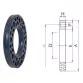 Cepex PVC-U loose flange 63 mm Photo №2