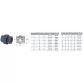 Cepex PVC-U union with female thread 16 mm X 3/8'' Photo №3