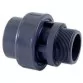 Cepex PVC-U union with O-ring, male thread 50 mm x 1 1/2'' Photo №1