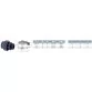 Cepex PVC-U union with O-ring, male thread 63 mm x 2'' Photo №3