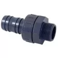 Cepex PVC-U spigot union with male thread MT 50 x 1 1/2''