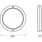 Aqua Industrial E108 252 LED light white for pools, 21 W, concrete/ liner Photo №3