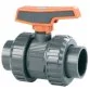 Cepex PVC-U true union ball valve 75 mm Photo №1
