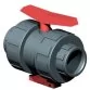 Cepex PVC-U true union ball valve with seating joints PFTE, 32 mm Photo №1