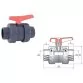 Cepex PVC-U true union ball valve 50 mm Photo №2