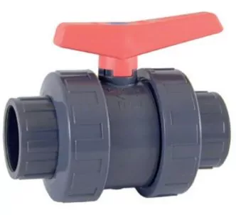 Cepex PVC-U true union ball valve 75 mm