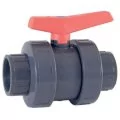 Cepex PVC-U true union ball valve with female thread 1 1/2”