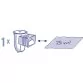 AstralPool Standard skimmer 15 L for concrete pools, Beige Photo №6