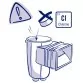 AstralPool Standard skimmer 15 L for concrete pools, Light grey Photo №7