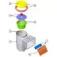 AstralPool Standard skimmer 15 L for concrete pools, Light grey Photo №4