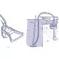AstralPool Standard skimmer 15 L for concrete pools, Anthracite grey Photo №3