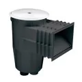 AstralPool Standard skimmer 15 L for concrete pools, Anthracite grey