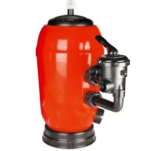 AstralPool RapidPool filter with side mounted valve D500 mm 9 m3/h