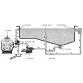 AstralPool Cantabric filter with side mounted valve 600 mm 14 m3/h Photo №5