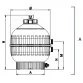 AstralPool Cantabric filter without multiport valve 900 mm 30 m3/h Photo №2
