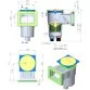 AstralPool standard square lid 15 L skimmer for concrete pools Photo №8
