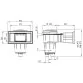 AstralPool wide mouth square lid 17.5 L skimmer for concrete pools Photo №2