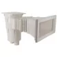AstralPool wide mouth square lid 17.5 L skimmer for concrete pools, extended Photo №3