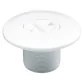 AstralPool vacuum threaded nozzle for concrete pools, White Photo №1