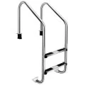 AstralPool Standard stainless steel ladder for inground pools, 2 steps, AISI-316L