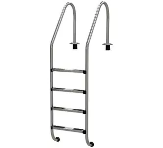 AstralPool Standard stainless steel ladder for inground pools, 4 steps, AISI-316L