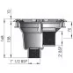 AstralPool main drain for concrete pool, 200 mm, flat grille Photo №2