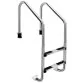 AstralPool Standard stainless steel ladder for inground pools, 2 steps, AISI-304L Photo №1