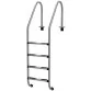 AstralPool Standard stainless steel ladder for inground pools, 4 steps, AISI-304L Photo №2