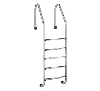 AstralPool Standard stainless steel ladder for inground pools, 5 steps, AISI-304L
