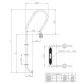AstralPool Mixed stainless steel ladder for inground pools, 2 steps, AISI-316L Photo №3