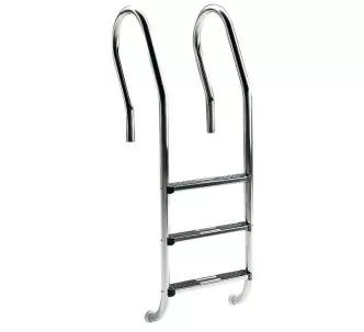 AstralPool Mixed stainless steel ladder for inground pools, 3 steps, AISI-316L
