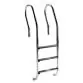 AstralPool Mixed stainless steel ladder for inground pools, 3 steps, AISI-304L Photo №1