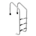 AstralPool Overflow stainless steel ladder for inground pools, 3 steps, AISI-316L