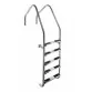 AstralPool stainless steel overflow ladder for inground pools, 5 steps, AISI-316L Photo №1
