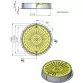 AstralPool stainless steel main drain grille, 200 mm Photo №2