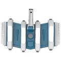 AstralPool Blue Line manual vacuum pool cleaner – wing-nut fastening