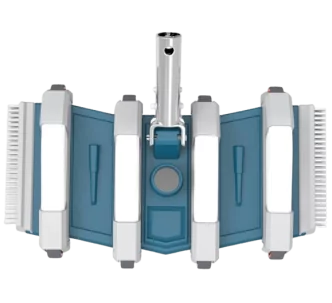 AstralPool Blue Line manual vacuum pool cleaner – wing-nut fastening