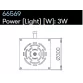 Astralpool Switch S system nozzle for dry fountain, square cover, 1 Nano LED 25 W Photo №4