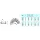 AstralPool White overflow modular curved grating for swimming pool, 245 mm, 22 mm Photo №4