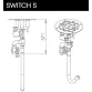 Astralpool Switch S system nozzle for dry fountain,circular cover - Steel , 1 Circular 200 LED, 25 W Photo №4