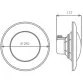 AstralPool PAR56 light, 11.5 W, white Photo №2