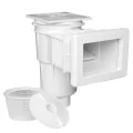 AstralPool standard square lid 17.5 L skimmer for concrete pools, extended, face plate