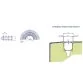 AstralPool Brown overflow modular curved grating for swimming pool, 295 mm, 22 mm Photo №4