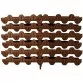 AstralPool Brown overflow modular curved grating for swimming pool, 295 mm, 22 mm Photo №1